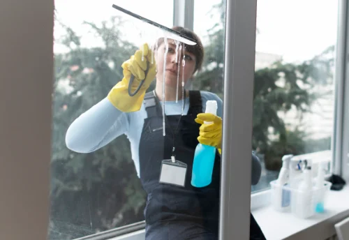 Nettoyage de vitres intérieures et extérieures à Airel